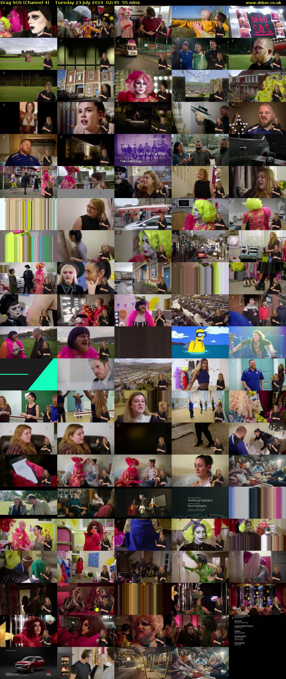 Drag SOS (Channel 4) Tuesday 23 July 2019 02:45 - 03:40