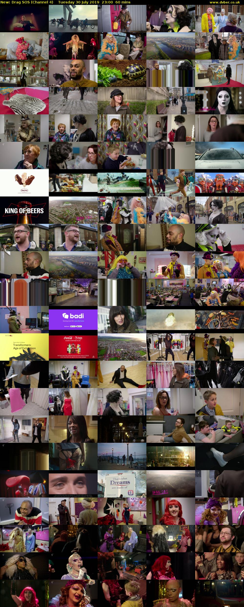 Drag SOS (Channel 4) Tuesday 30 July 2019 23:00 - 00:00