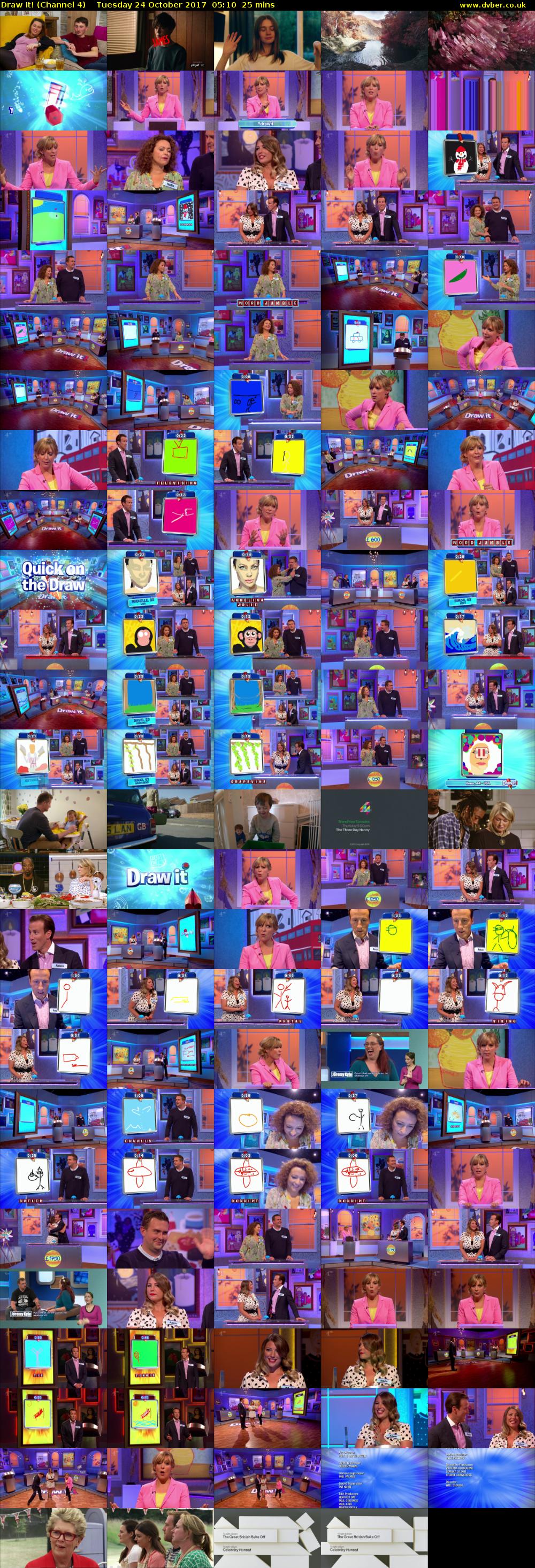 Draw It! (Channel 4) Tuesday 24 October 2017 05:10 - 05:35