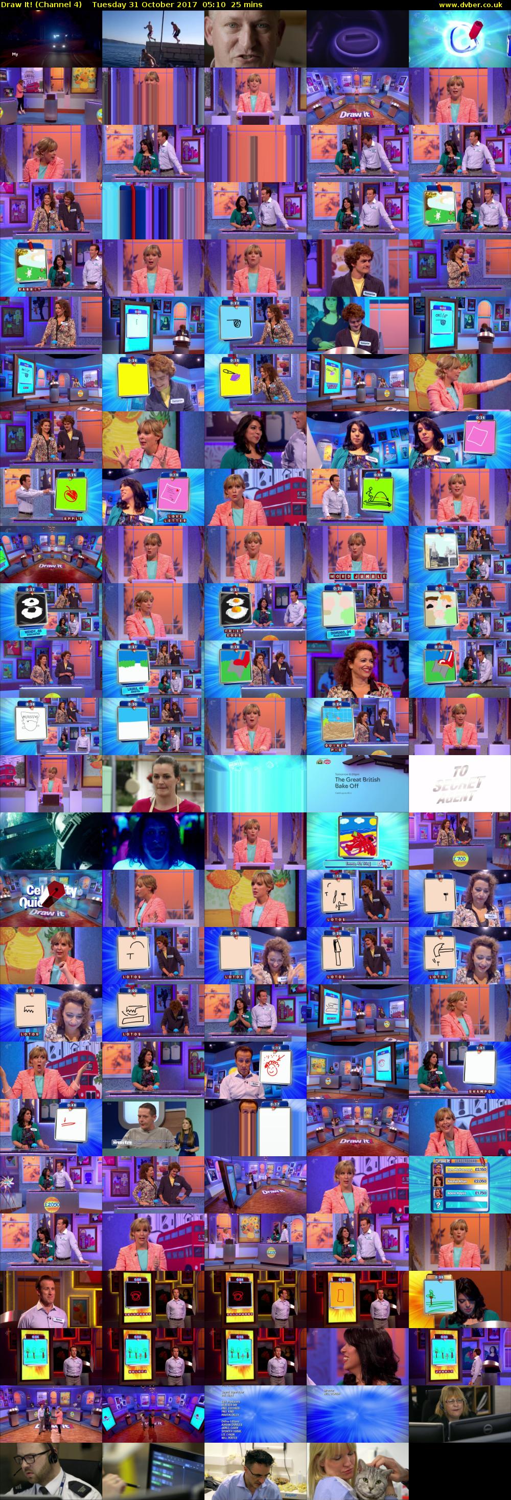 Draw It! (Channel 4) Tuesday 31 October 2017 05:10 - 05:35