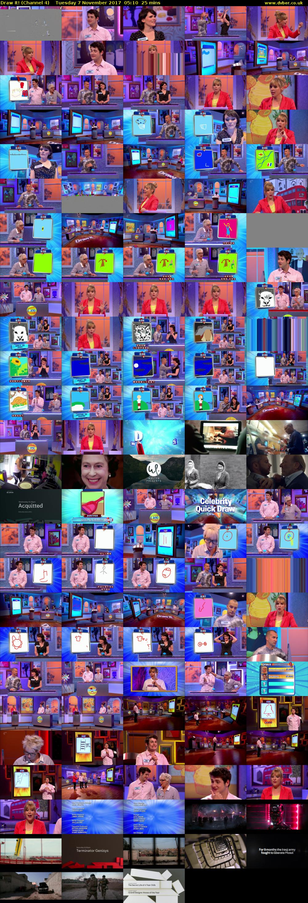 Draw It! (Channel 4) Tuesday 7 November 2017 05:10 - 05:35