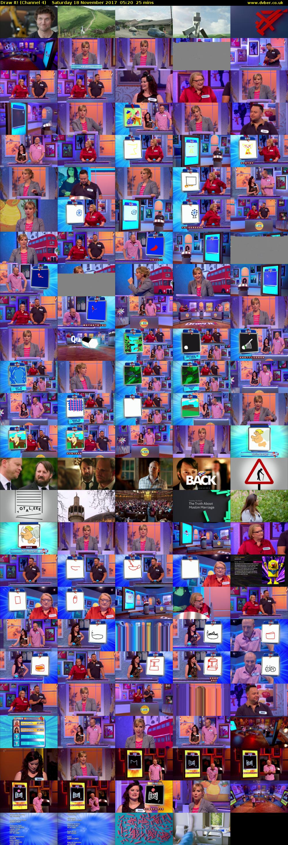 Draw It! (Channel 4) Saturday 18 November 2017 05:20 - 05:45