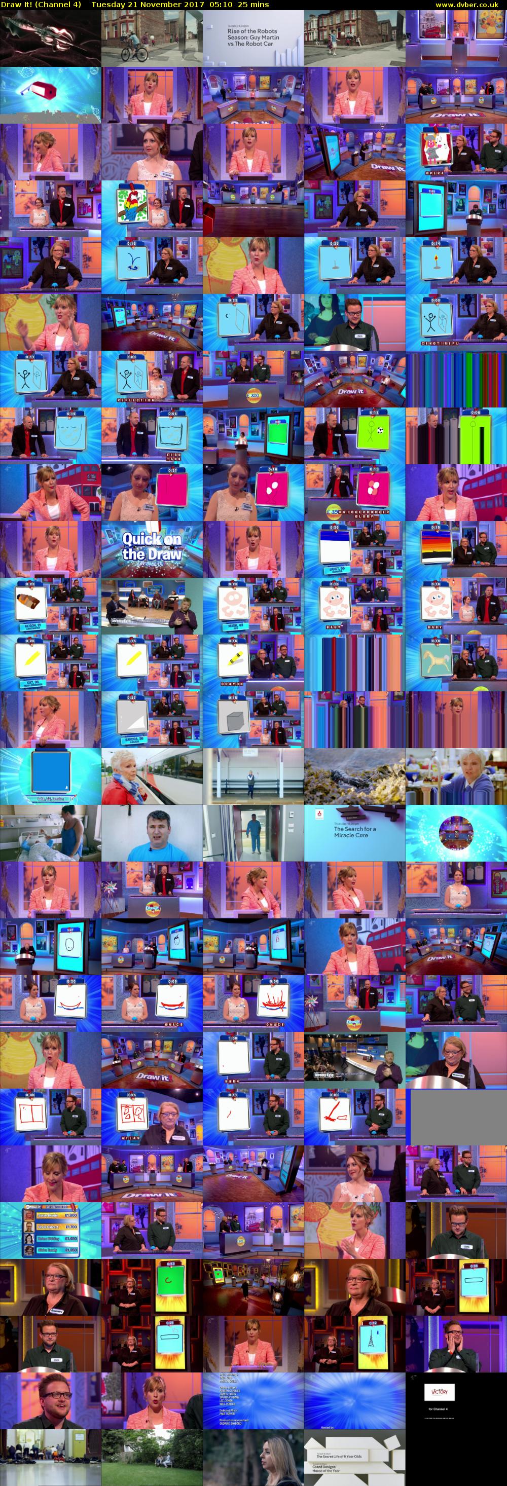 Draw It! (Channel 4) Tuesday 21 November 2017 05:10 - 05:35