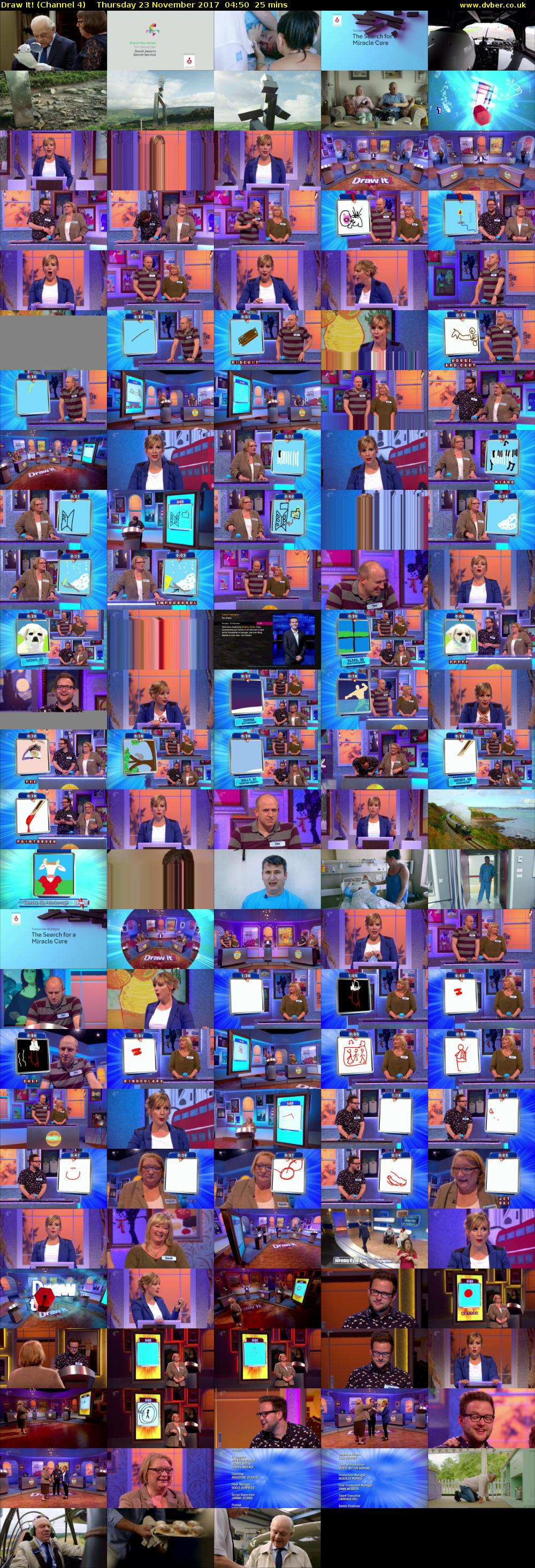 Draw It! (Channel 4) Thursday 23 November 2017 04:50 - 05:15