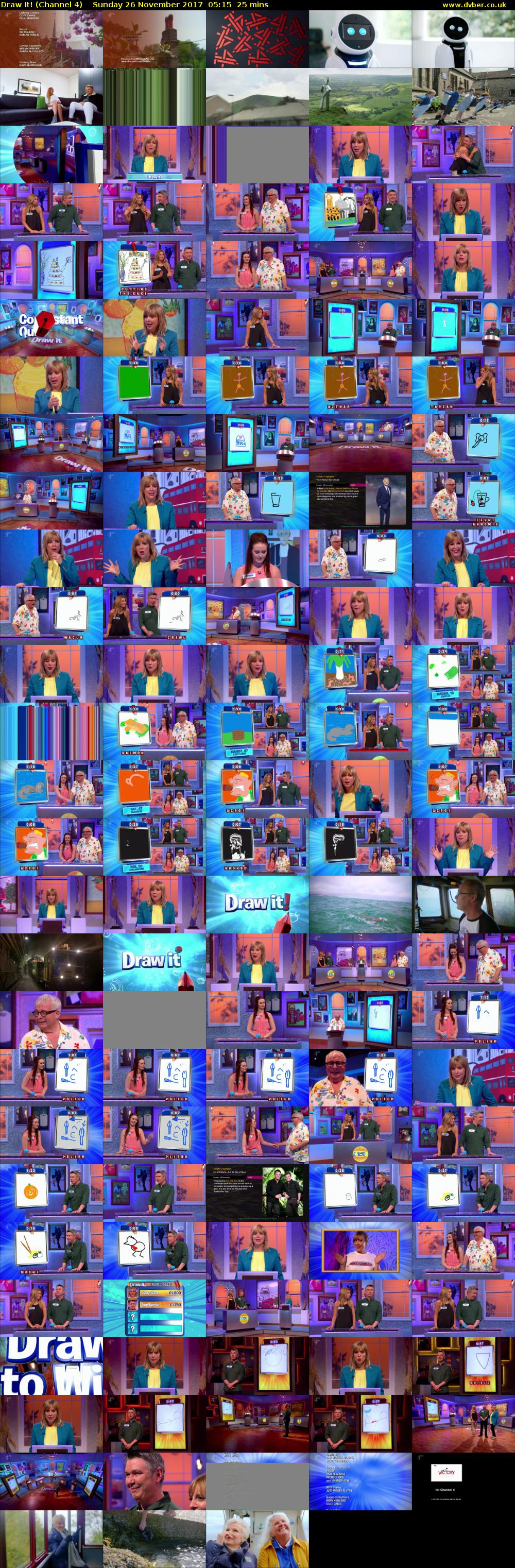 Draw It! (Channel 4) Sunday 26 November 2017 05:15 - 05:40