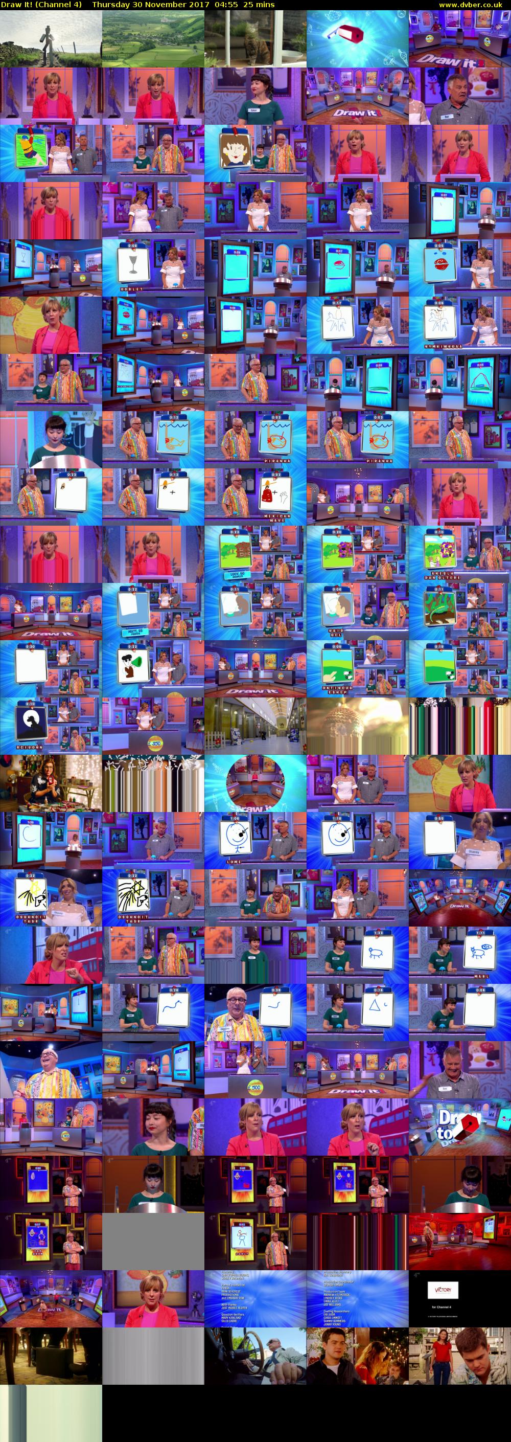 Draw It! (Channel 4) Thursday 30 November 2017 04:55 - 05:20