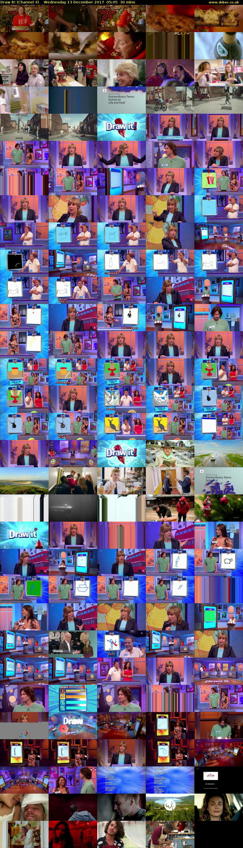 Draw It! (Channel 4) Wednesday 13 December 2017 05:05 - 05:35