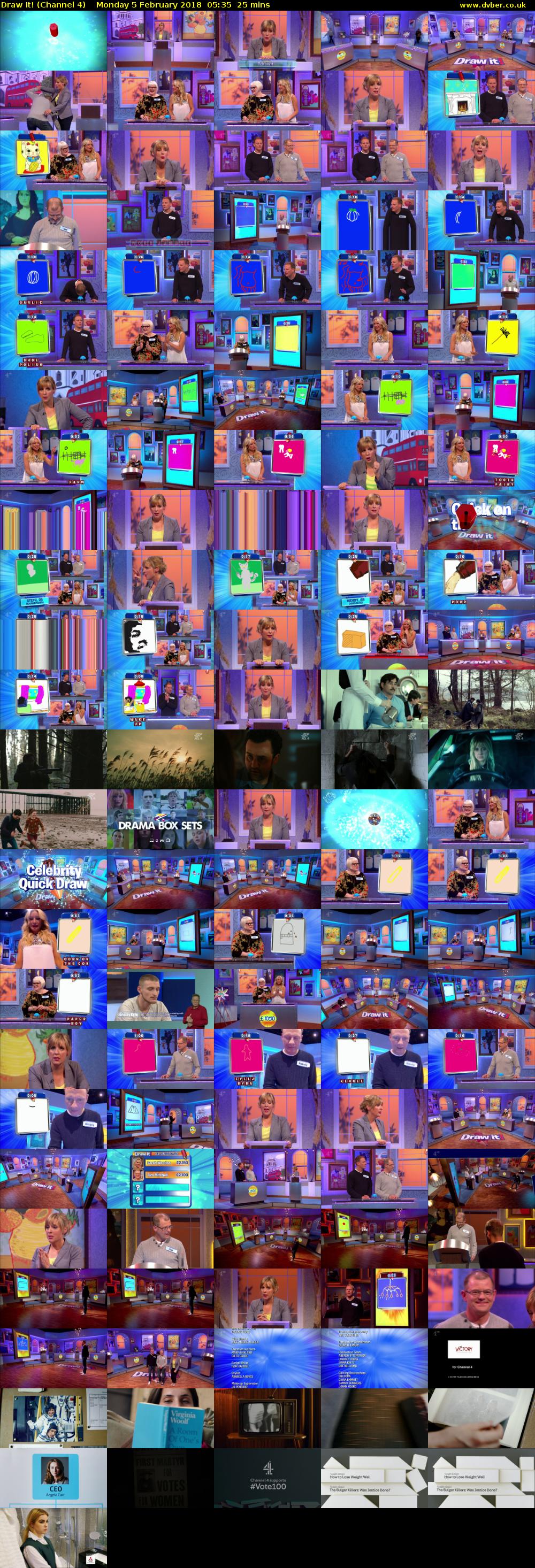 Draw It! (Channel 4) Monday 5 February 2018 05:35 - 06:00