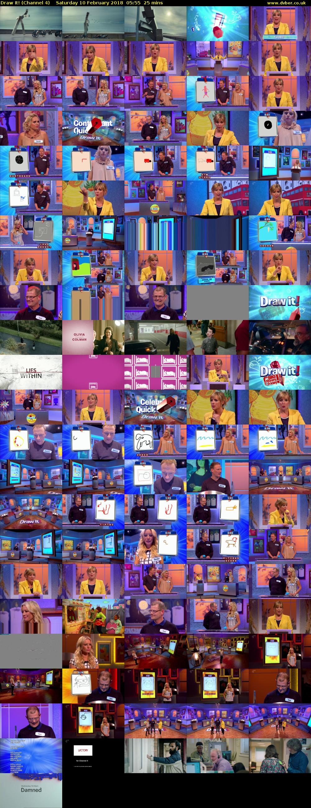 Draw It! (Channel 4) Saturday 10 February 2018 05:55 - 06:20