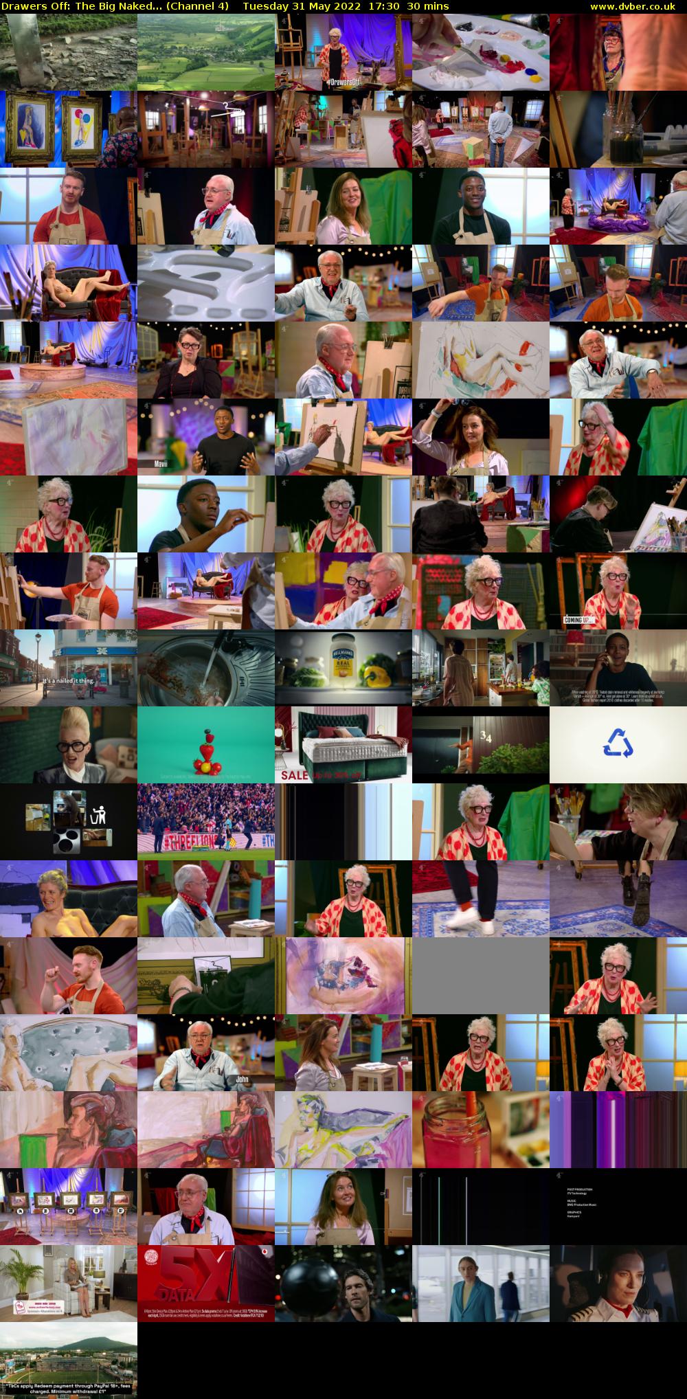 Drawers Off: The Big Naked... (Channel 4) Tuesday 31 May 2022 17:30 - 18:00