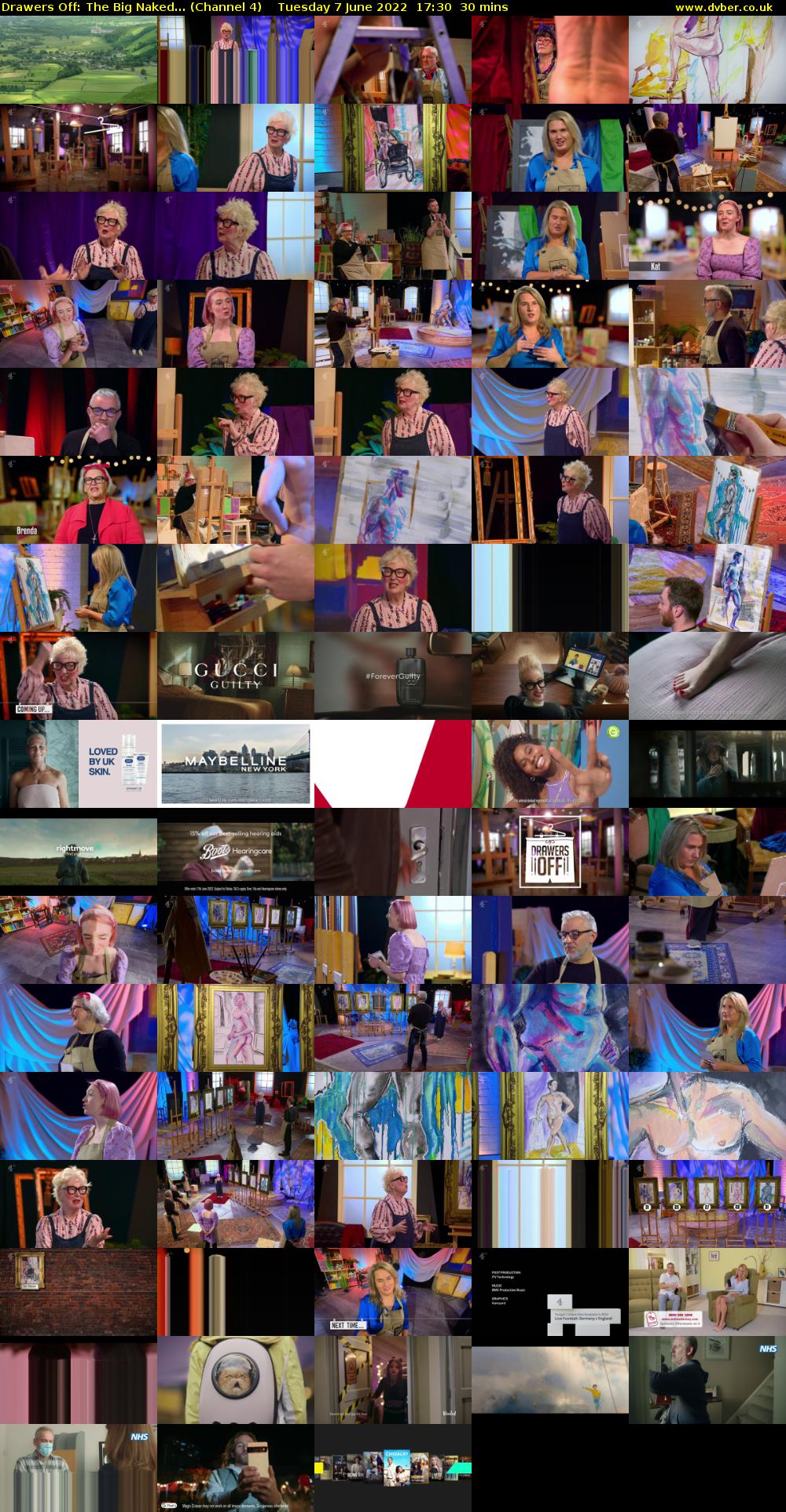 Drawers Off: The Big Naked... (Channel 4) Tuesday 7 June 2022 17:30 - 18:00