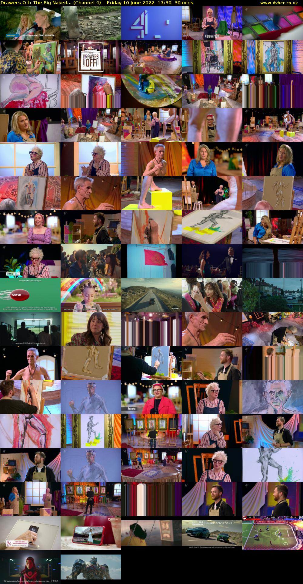 Drawers Off: The Big Naked... (Channel 4) Friday 10 June 2022 17:30 - 18:00