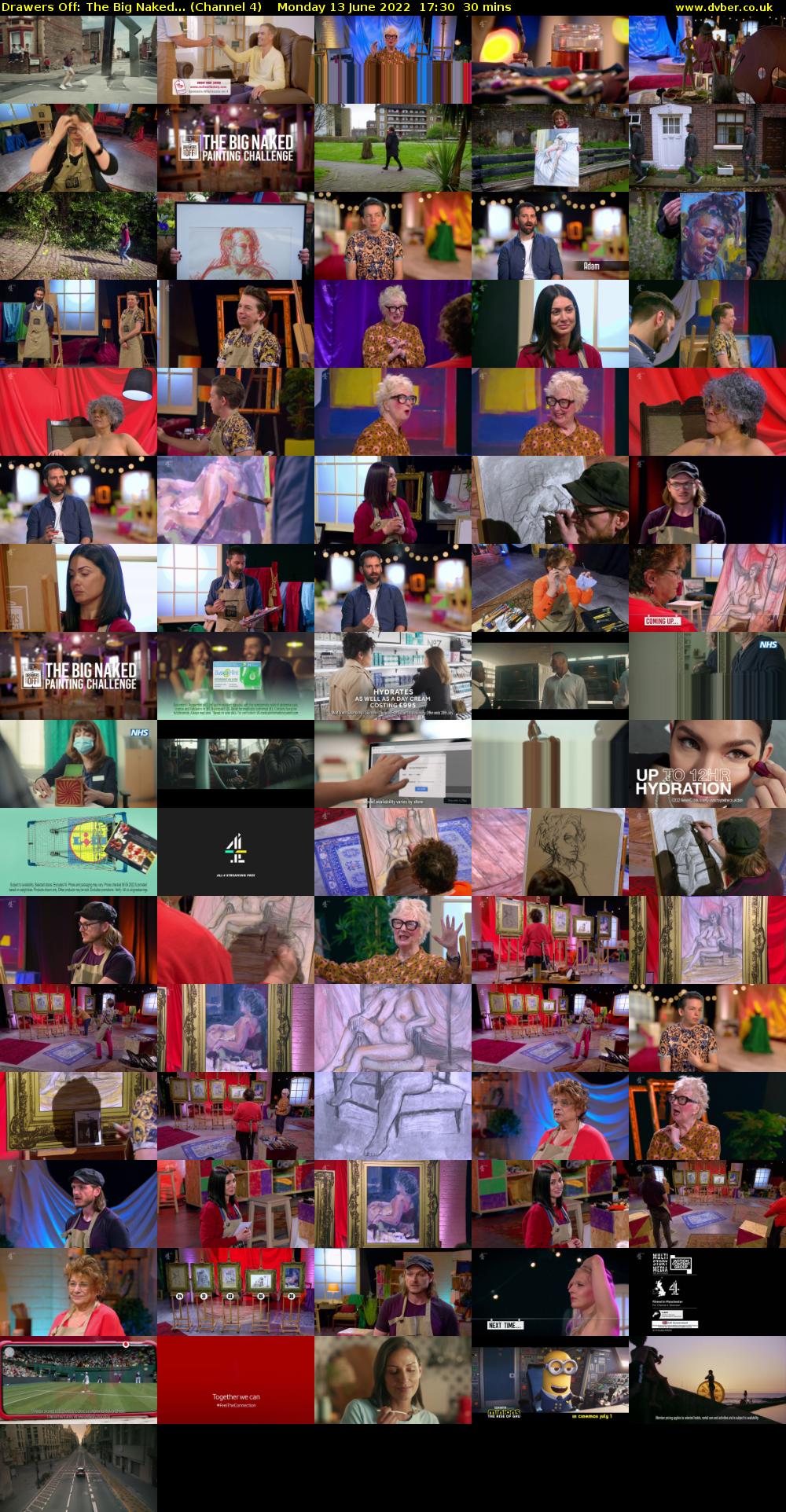 Drawers Off: The Big Naked... (Channel 4) Monday 13 June 2022 17:30 - 18:00