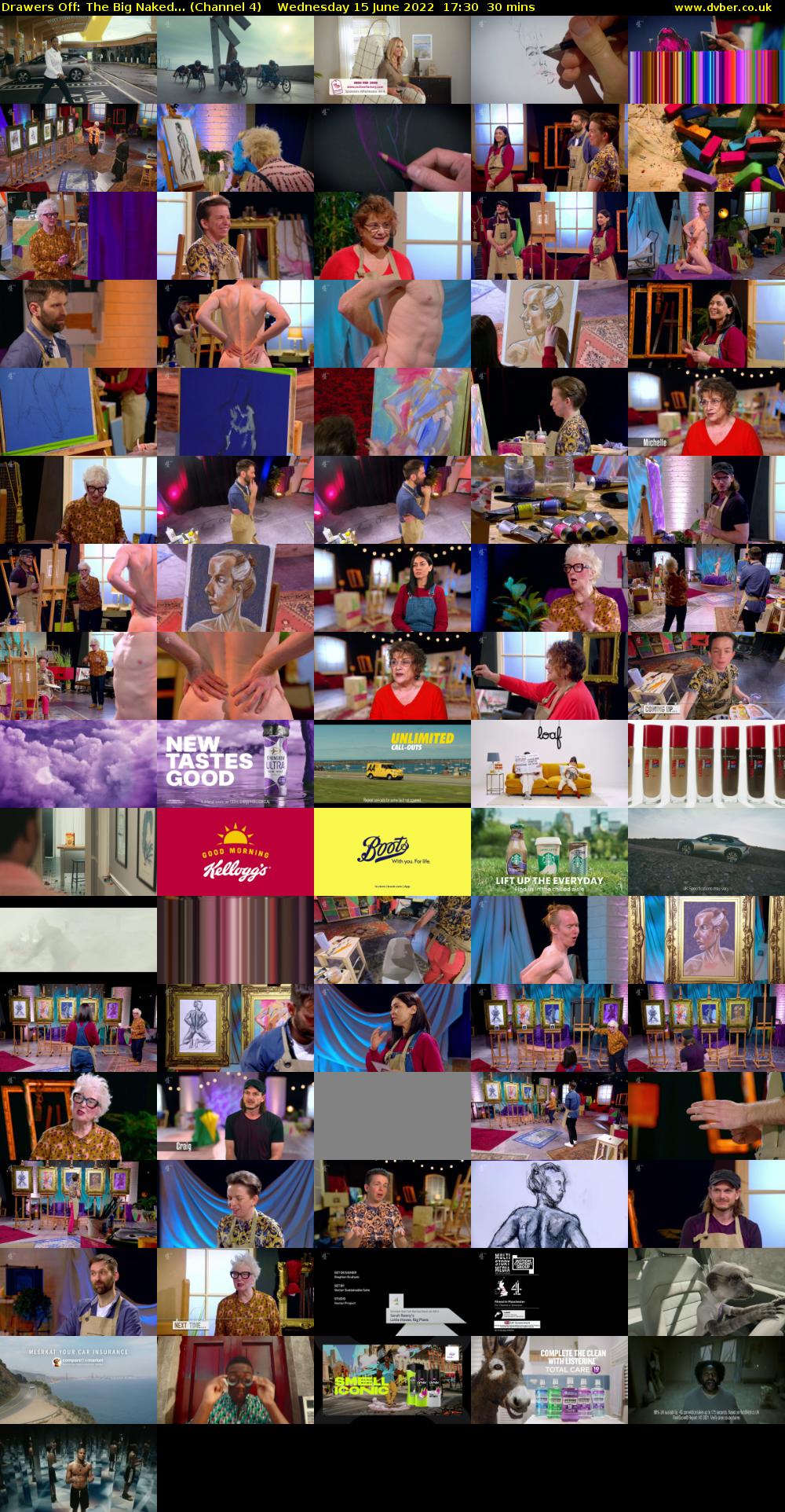 Drawers Off: The Big Naked... (Channel 4) Wednesday 15 June 2022 17:30 - 18:00