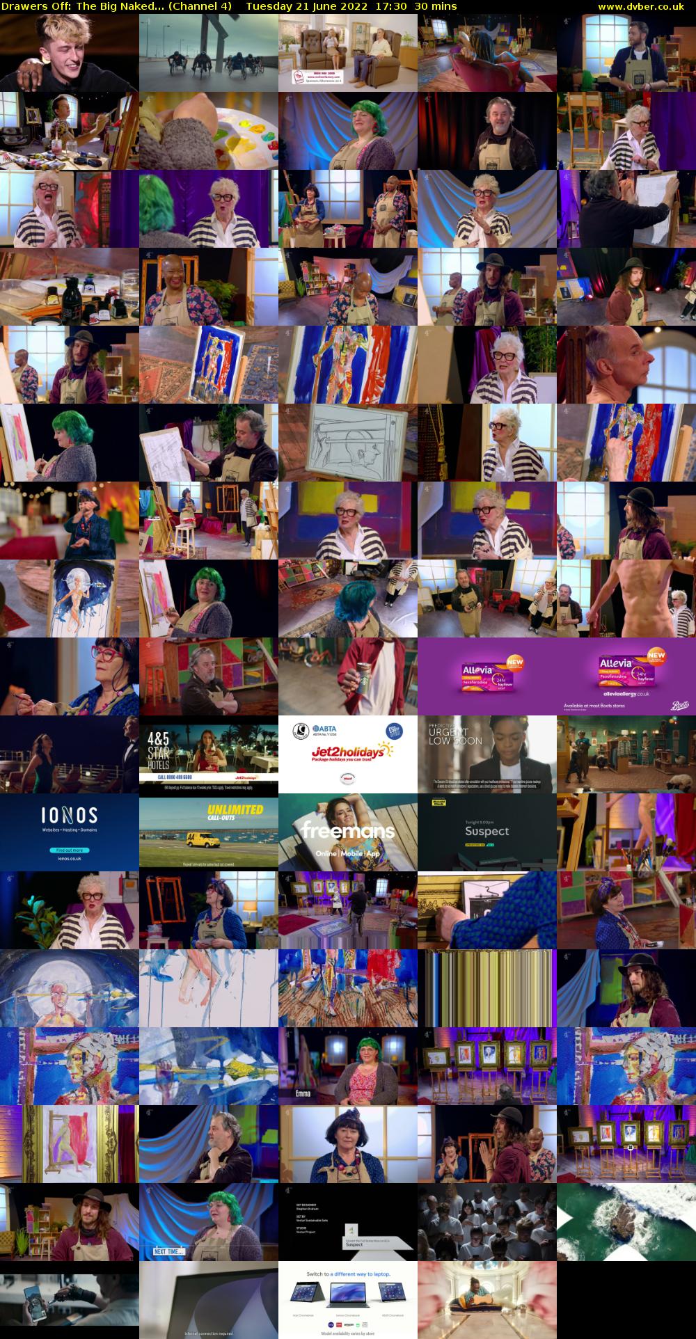 Drawers Off: The Big Naked... (Channel 4) Tuesday 21 June 2022 17:30 - 18:00
