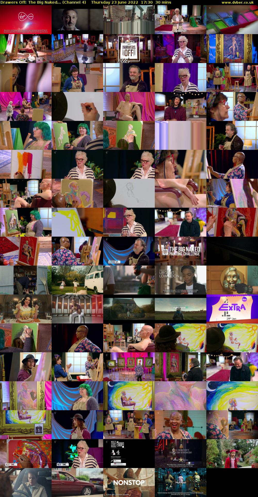 Drawers Off: The Big Naked... (Channel 4) Thursday 23 June 2022 17:30 - 18:00