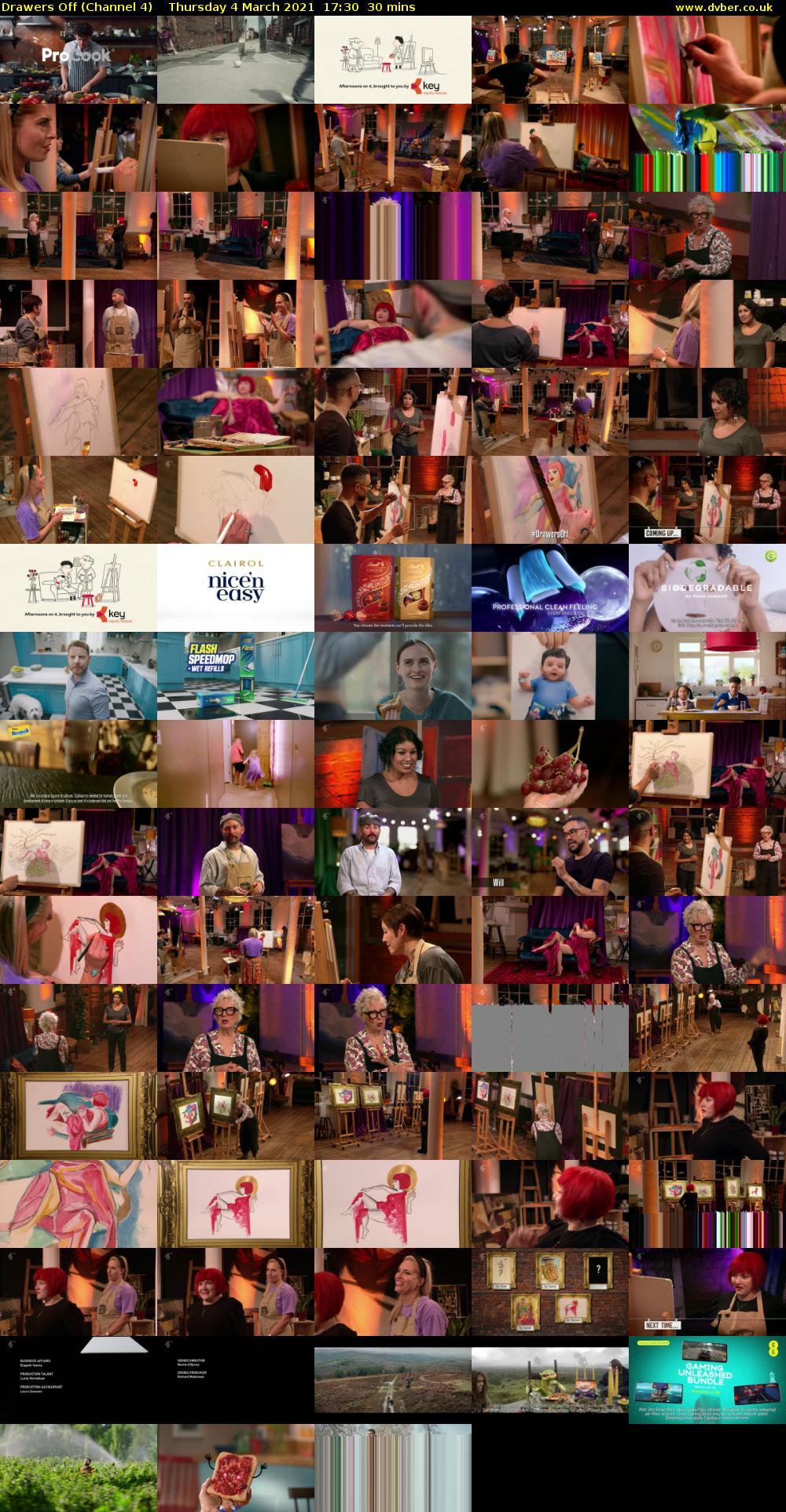 Drawers Off (Channel 4) Thursday 4 March 2021 17:30 - 18:00