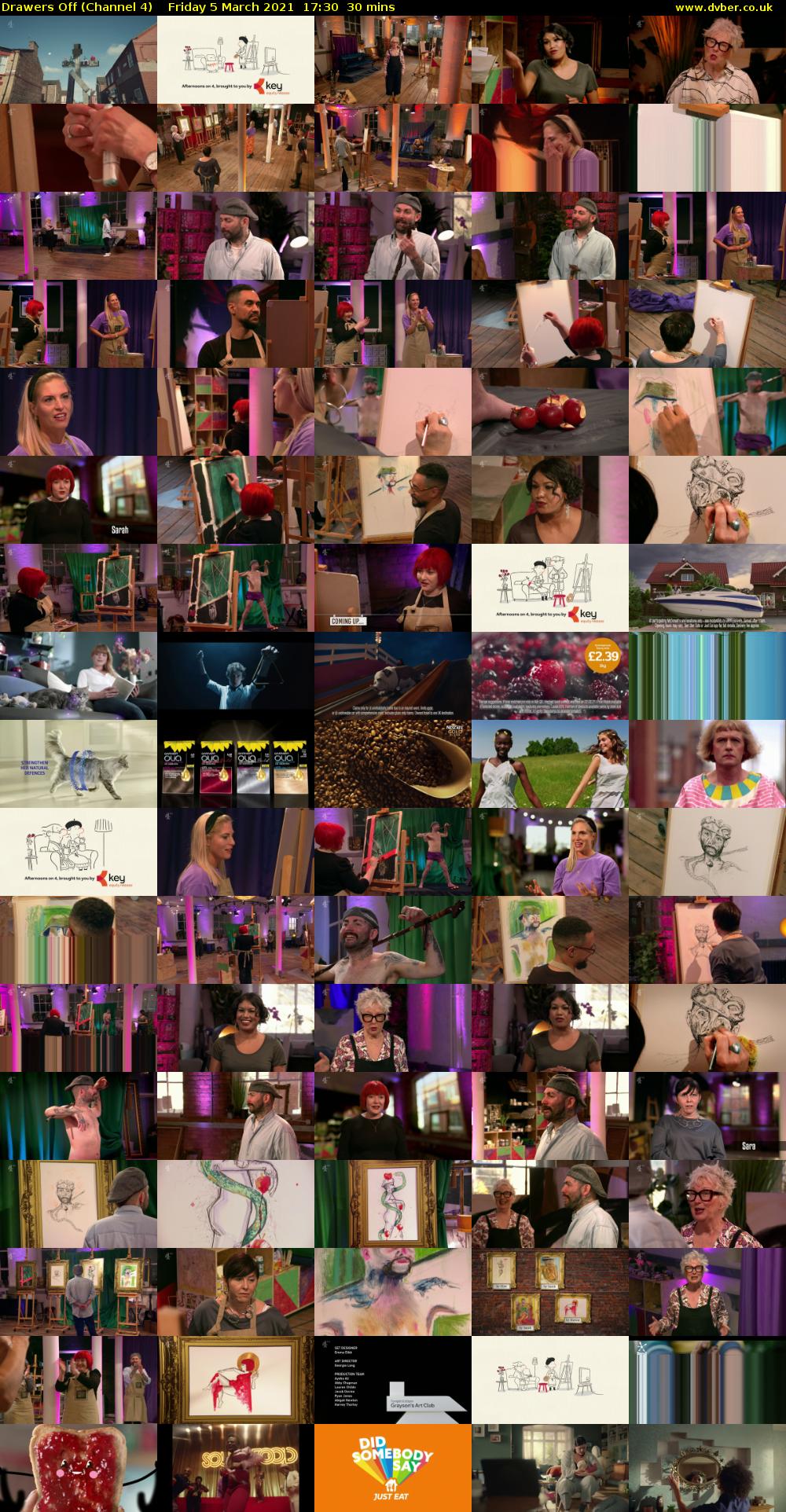 Drawers Off (Channel 4) Friday 5 March 2021 17:30 - 18:00