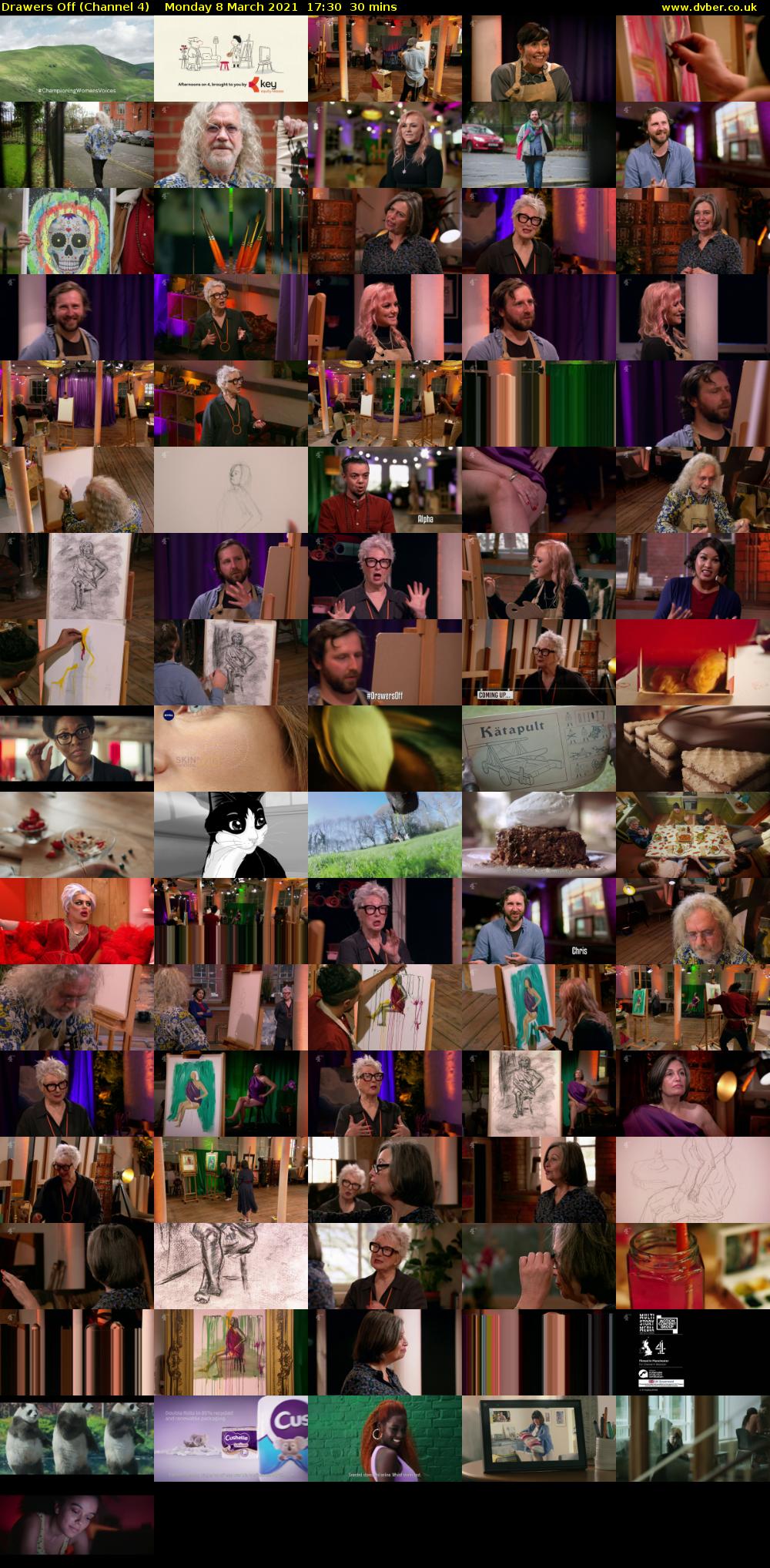 Drawers Off (Channel 4) Monday 8 March 2021 17:30 - 18:00