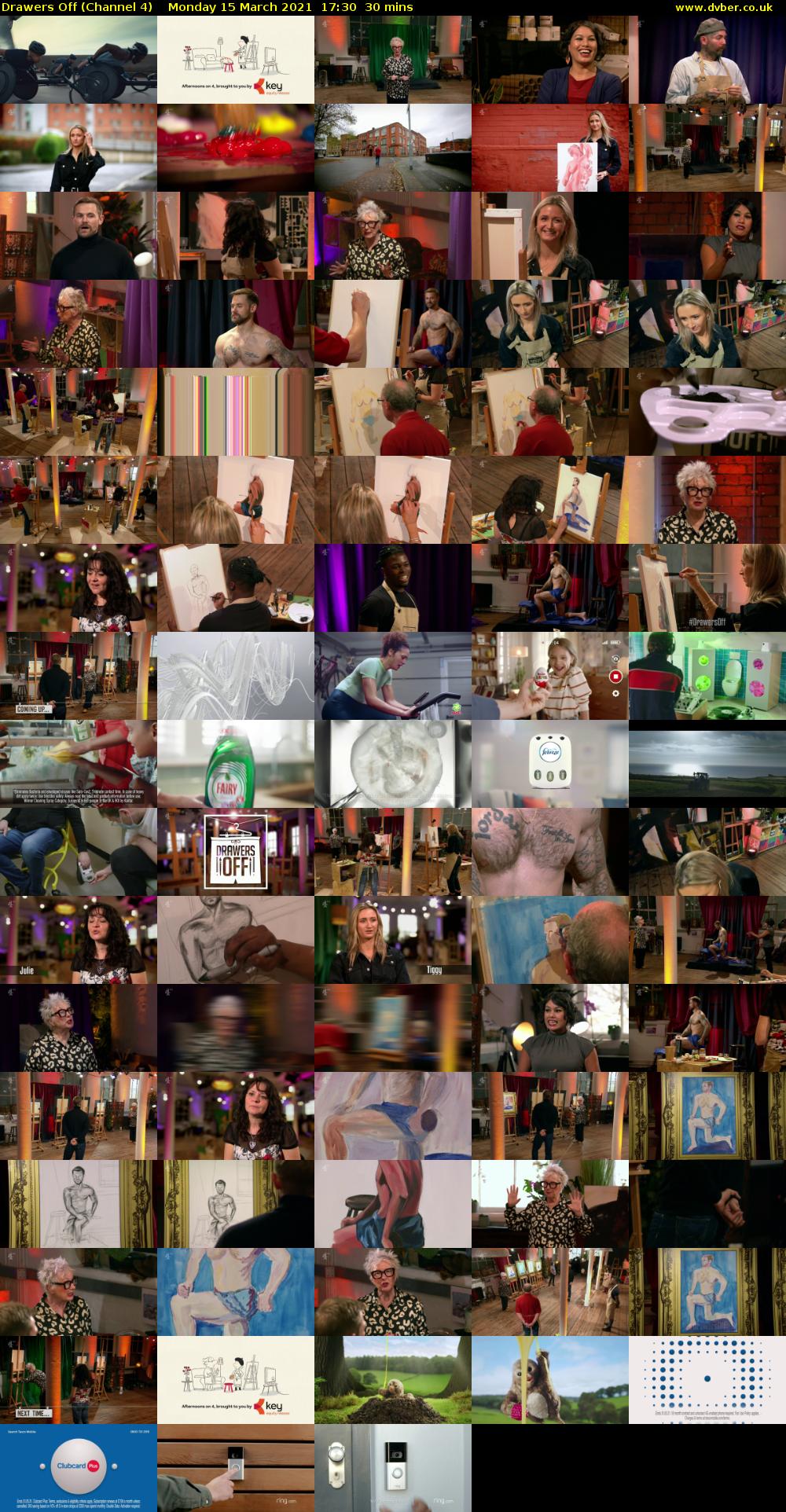 Drawers Off (Channel 4) Monday 15 March 2021 17:30 - 18:00