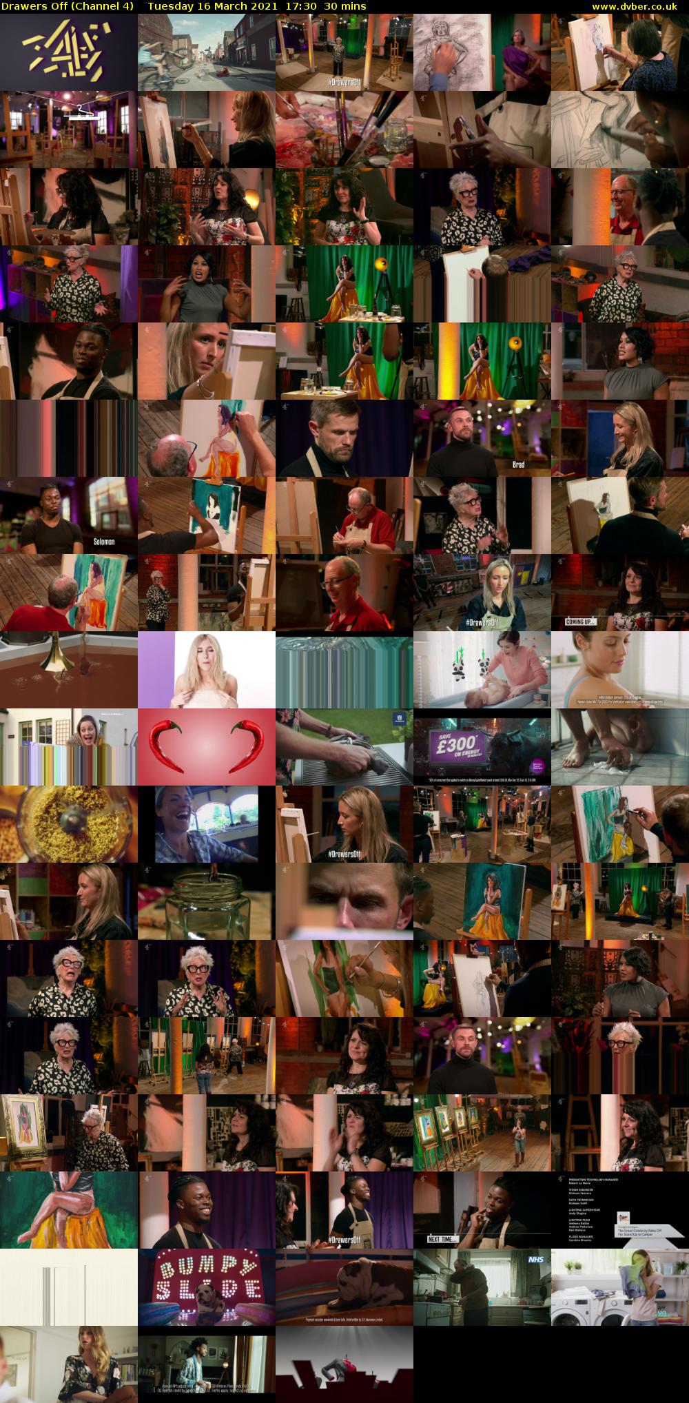 Drawers Off (Channel 4) Tuesday 16 March 2021 17:30 - 18:00