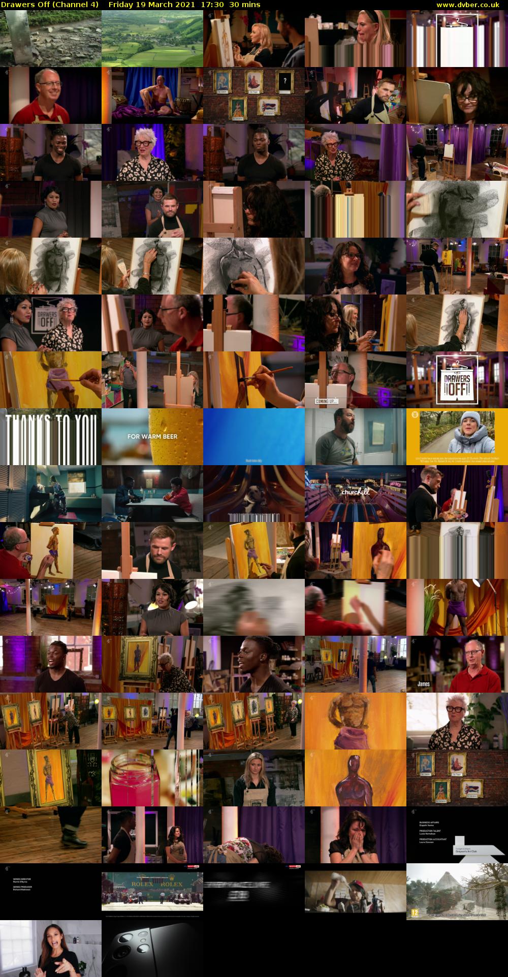 Drawers Off (Channel 4) Friday 19 March 2021 17:30 - 18:00