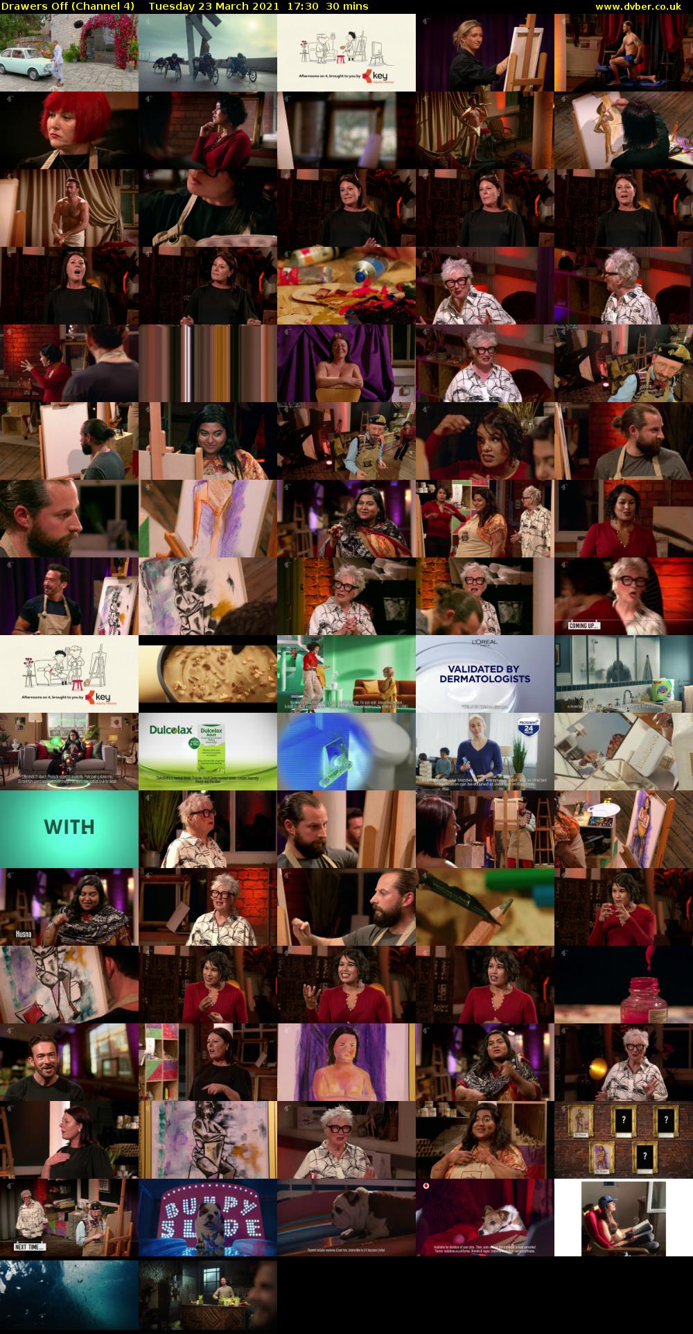Drawers Off (Channel 4) Tuesday 23 March 2021 17:30 - 18:00