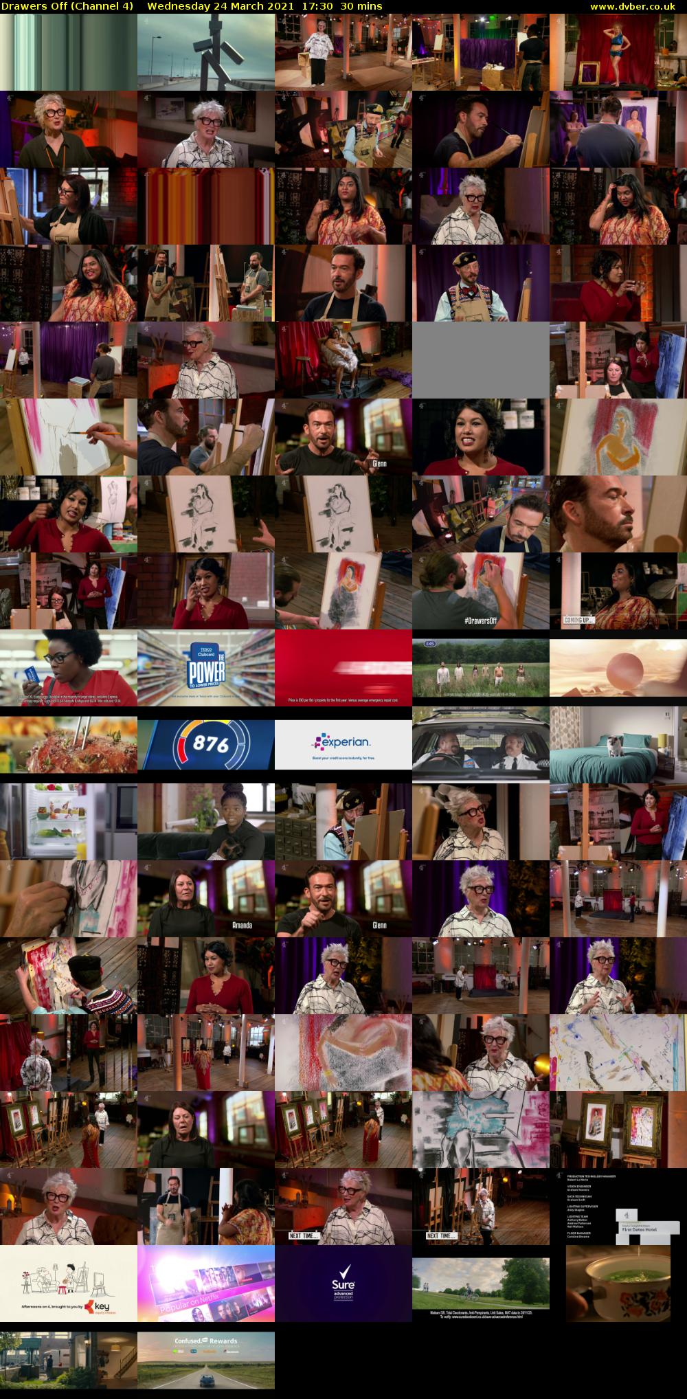 Drawers Off (Channel 4) Wednesday 24 March 2021 17:30 - 18:00