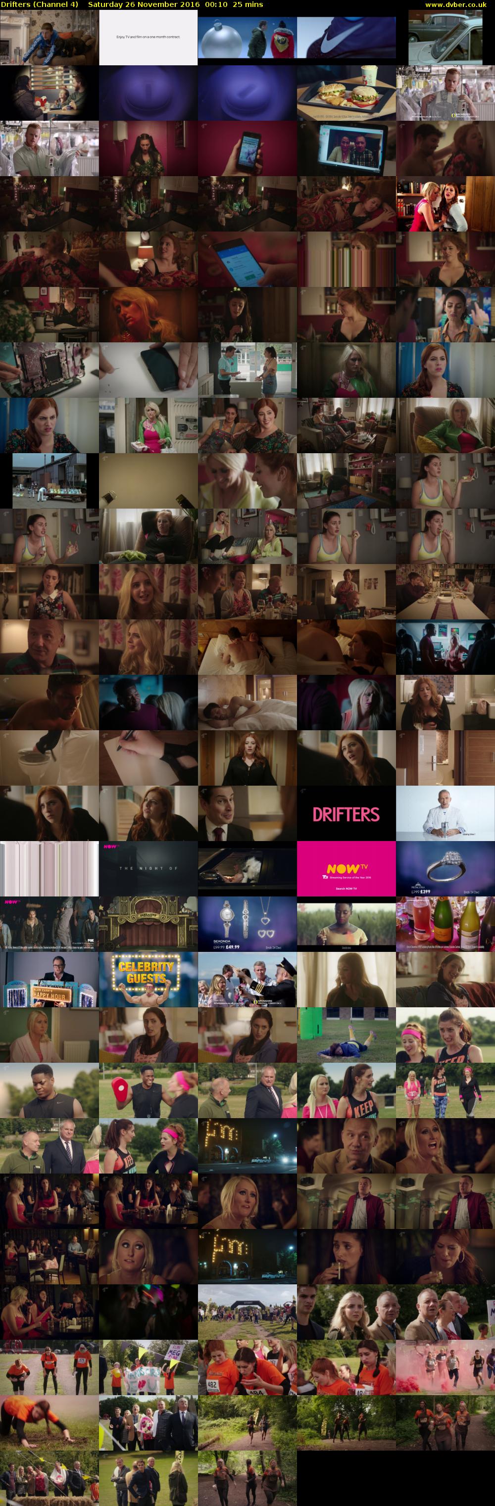 Drifters (Channel 4) Saturday 26 November 2016 00:10 - 00:35