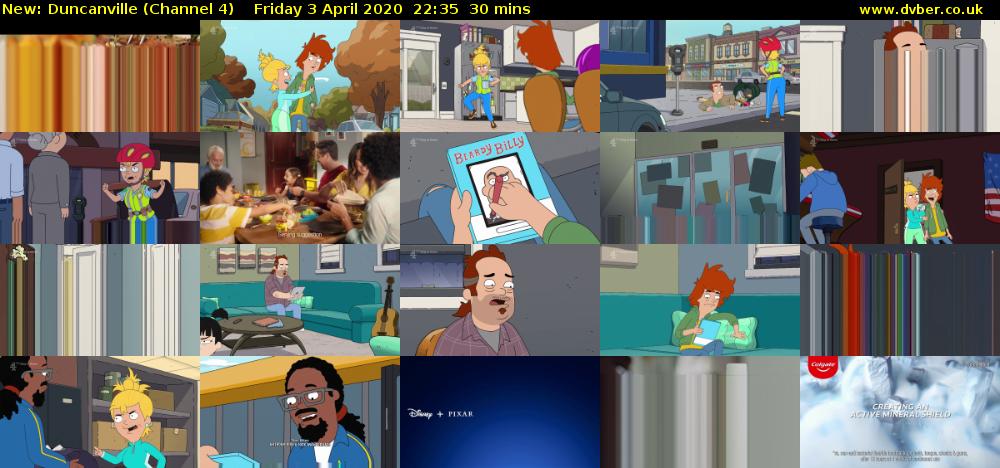 Duncanville (Channel 4) Friday 3 April 2020 22:35 - 23:05