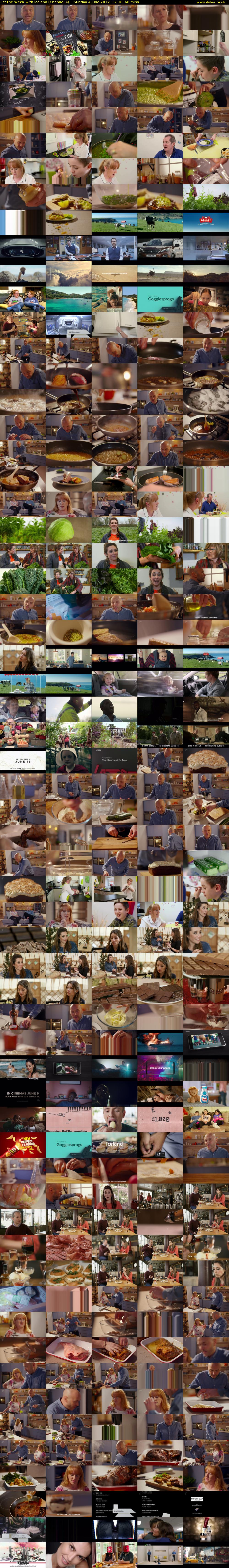 Eat the Week with Iceland (Channel 4) Sunday 4 June 2017 12:30 - 13:30