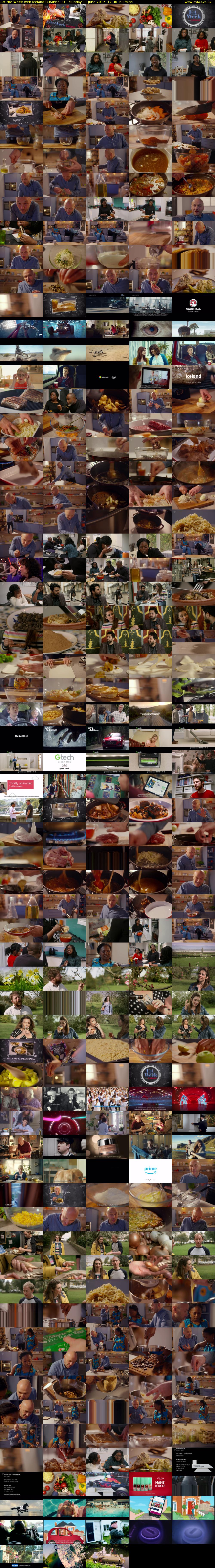 Eat the Week with Iceland (Channel 4) Sunday 11 June 2017 12:30 - 13:30