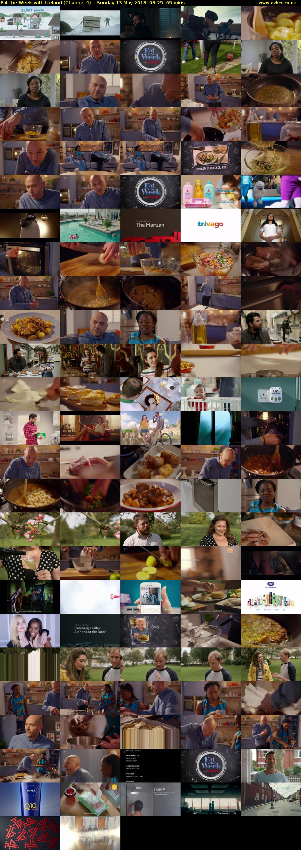 Eat the Week with Iceland (Channel 4) Sunday 13 May 2018 08:25 - 09:30