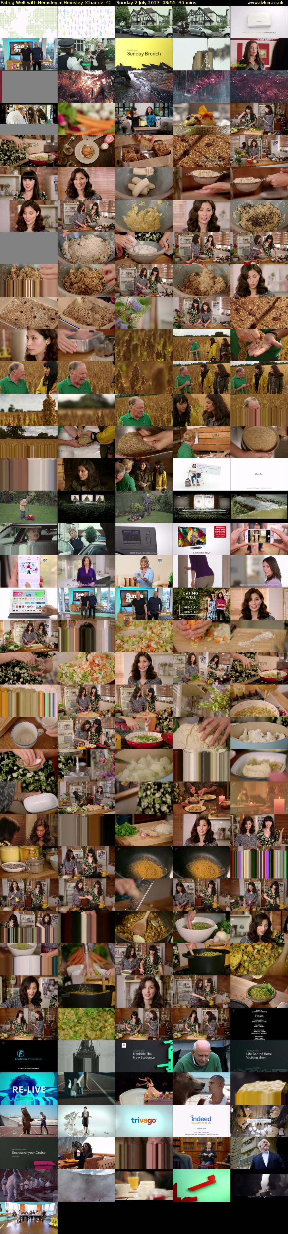 Eating Well with Hemsley + Hemsley (Channel 4) Sunday 2 July 2017 08:55 - 09:30