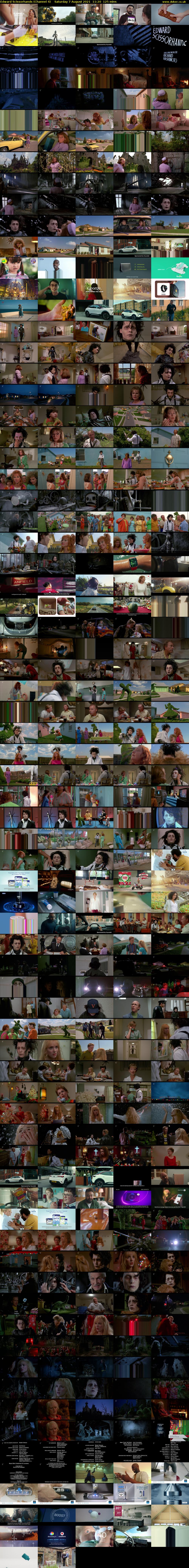 Edward Scissorhands (Channel 4) Saturday 7 August 2021 11:20 - 13:25