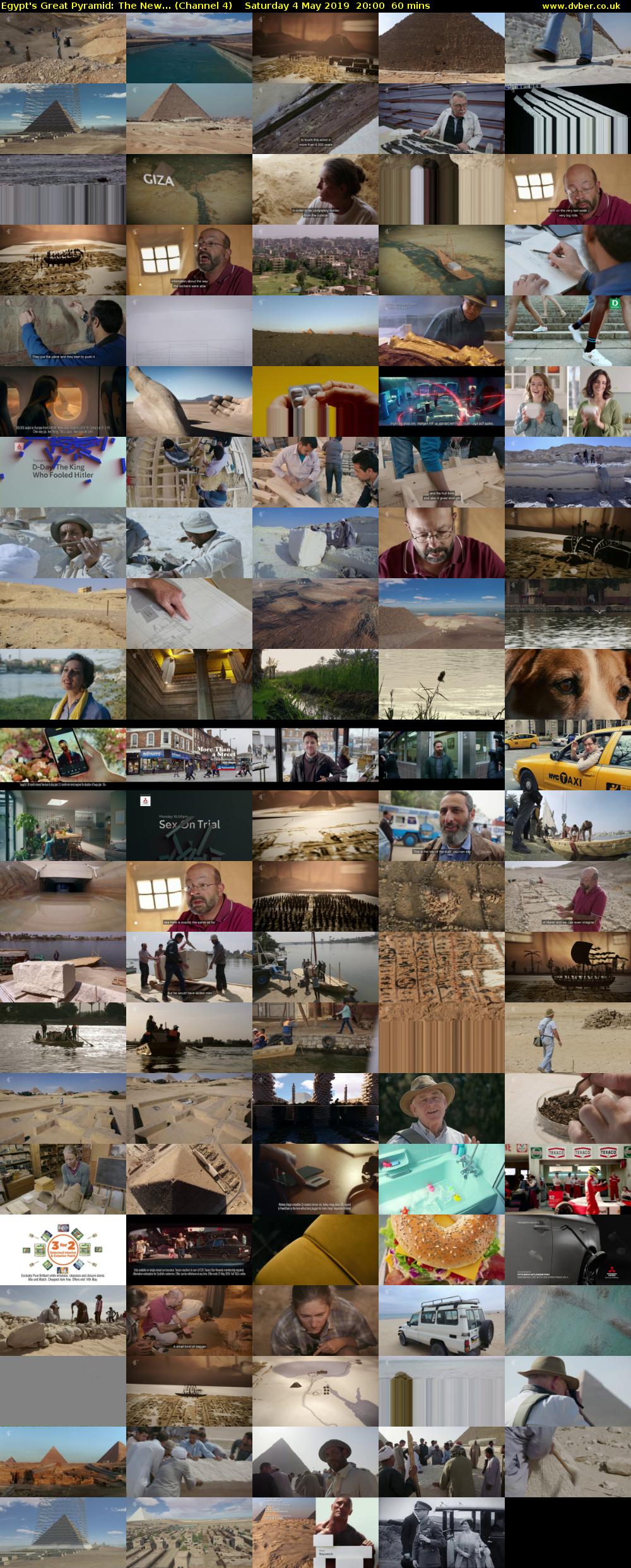 Egypt's Great Pyramid: The New... (Channel 4) Saturday 4 May 2019 20:00 - 21:00