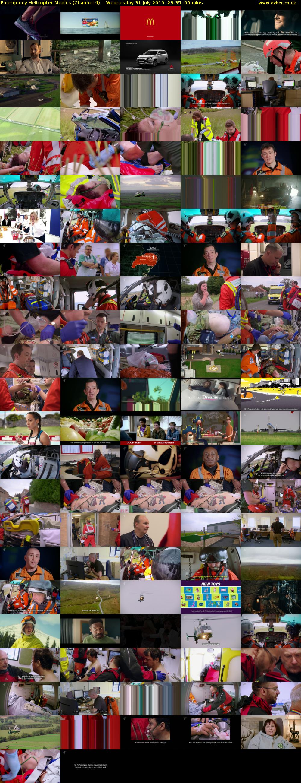 Emergency Helicopter Medics (Channel 4) Wednesday 31 July 2019 23:35 - 00:35