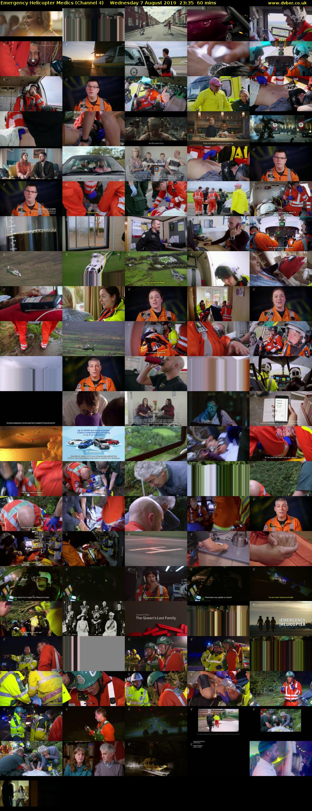 Emergency Helicopter Medics (Channel 4) Wednesday 7 August 2019 23:35 - 00:35