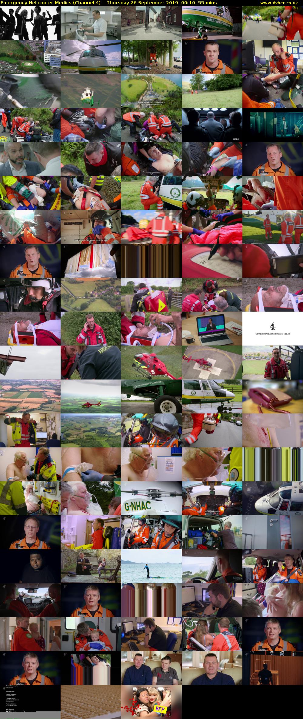 Emergency Helicopter Medics (Channel 4) Thursday 26 September 2019 00:10 - 01:05