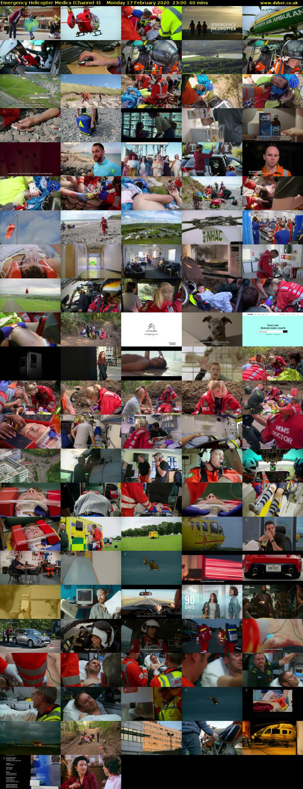 Emergency Helicopter Medics (Channel 4) Monday 17 February 2020 23:00 - 00:00