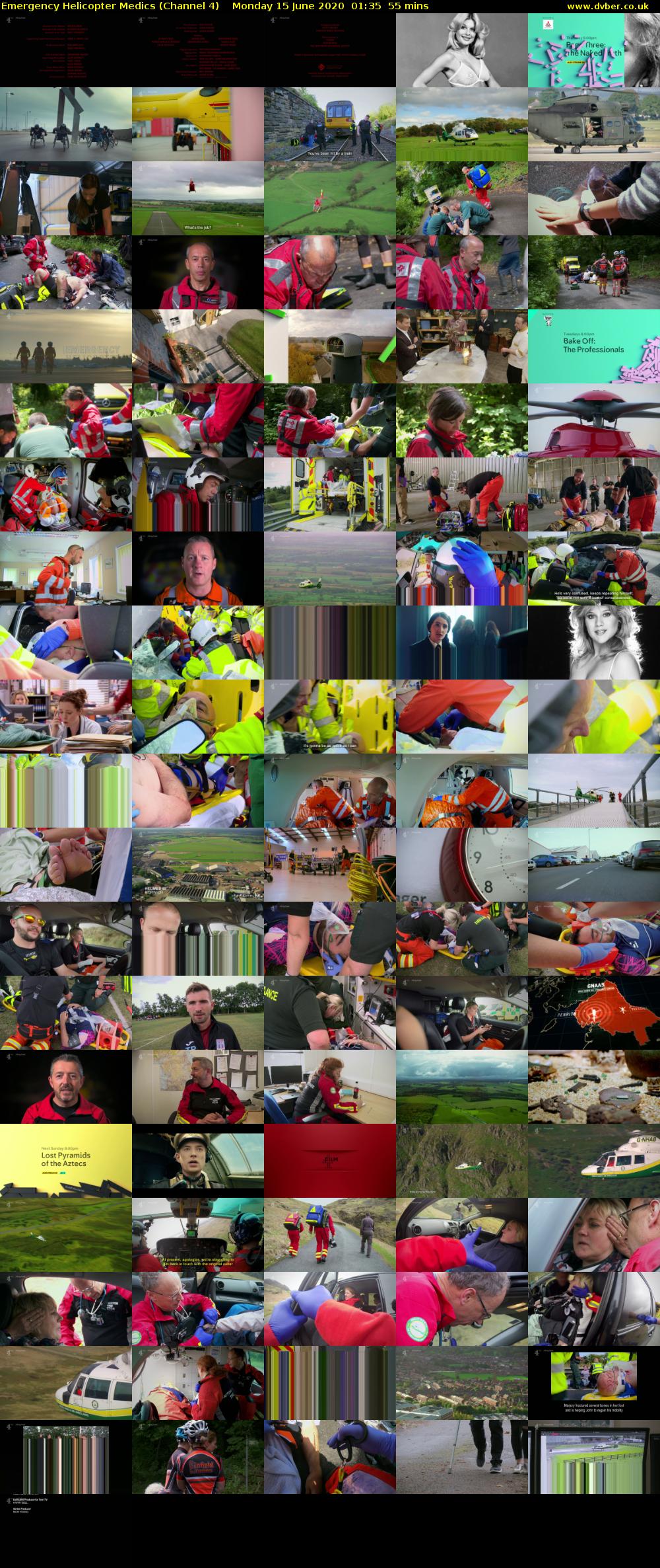 Emergency Helicopter Medics (Channel 4) Monday 15 June 2020 01:35 - 02:30