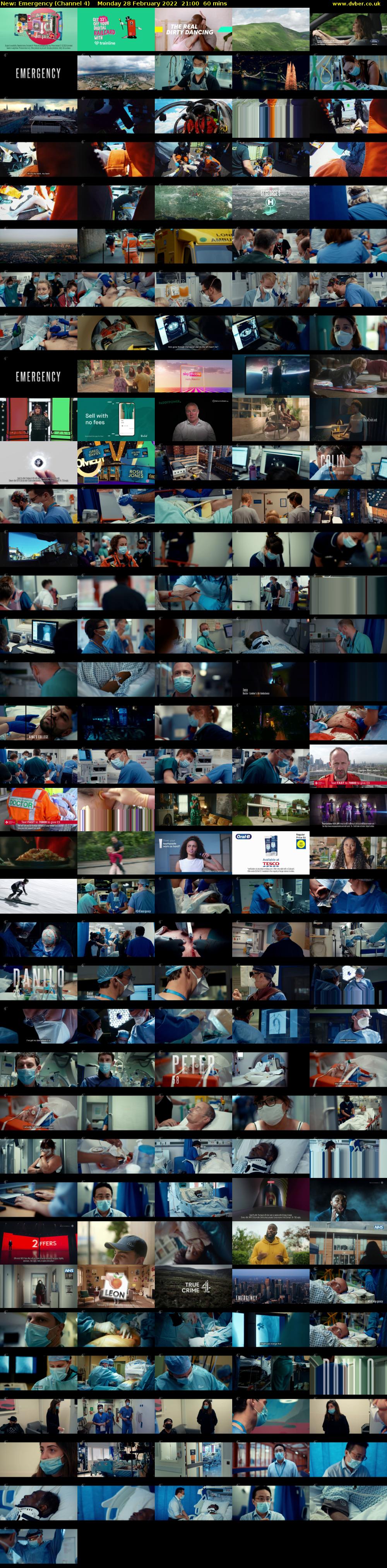 Emergency (Channel 4) Monday 28 February 2022 21:00 - 22:00
