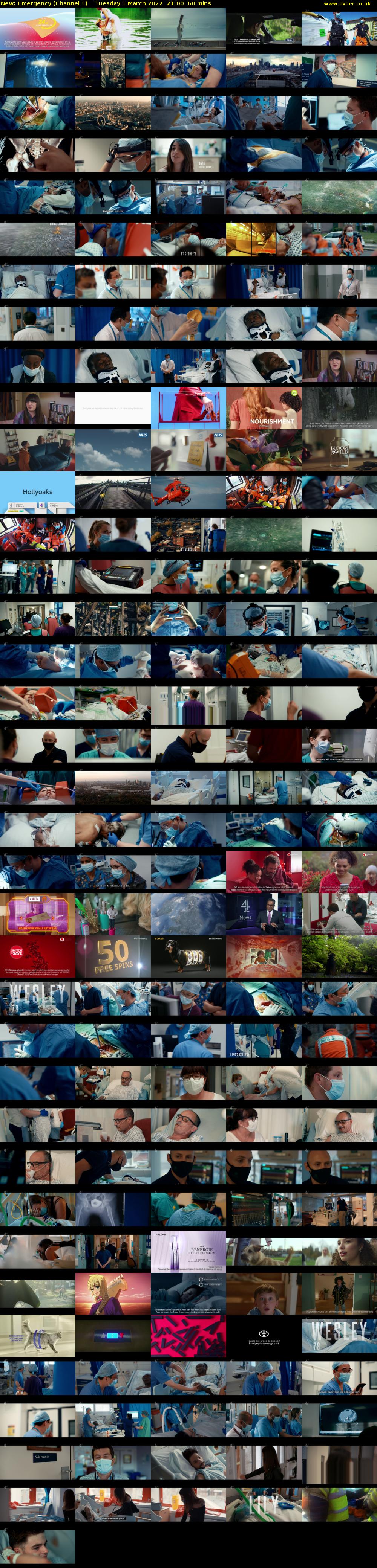 Emergency (Channel 4) Tuesday 1 March 2022 21:00 - 22:00