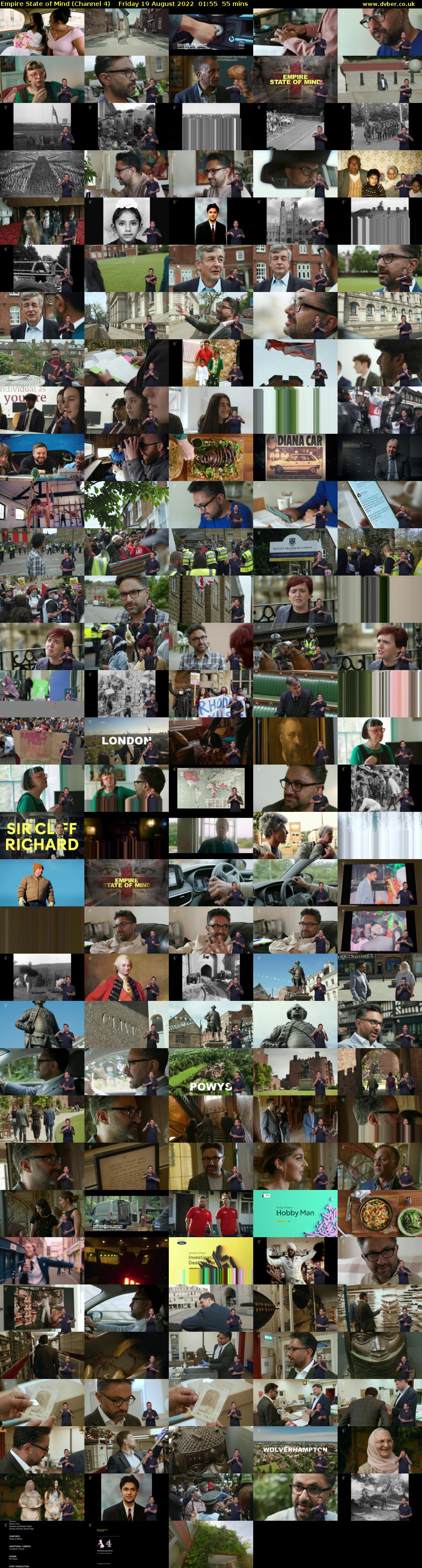 Empire State of Mind (Channel 4) Friday 19 August 2022 01:55 - 02:50