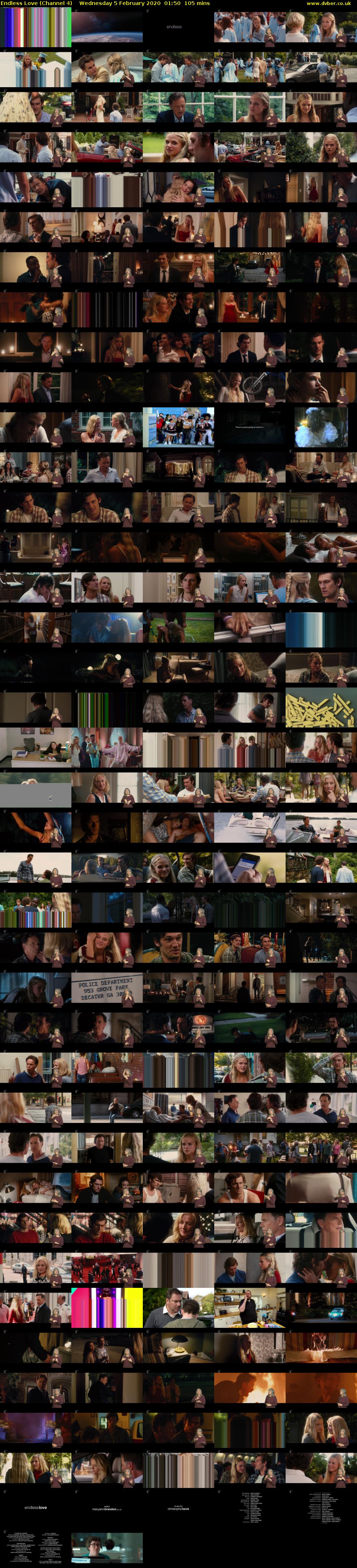 Endless Love (Channel 4) Wednesday 5 February 2020 01:50 - 03:35