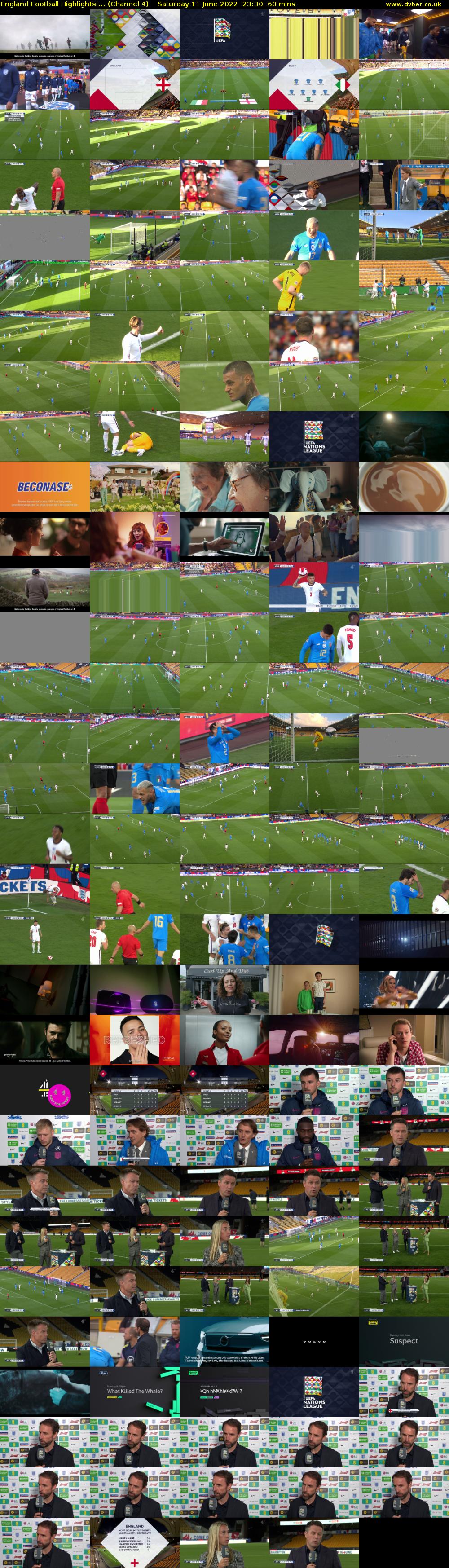 England Football Highlights:... (Channel 4) Saturday 11 June 2022 23:30 - 00:30