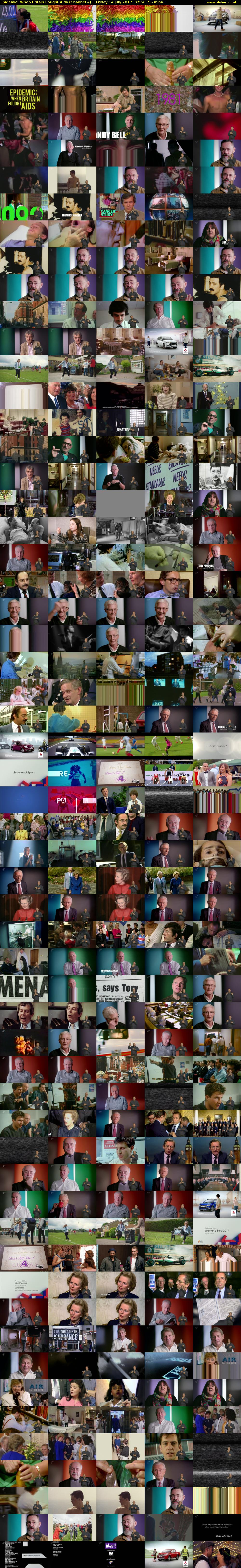 Epidemic: When Britain Fought Aids (Channel 4) Friday 14 July 2017 02:50 - 03:45