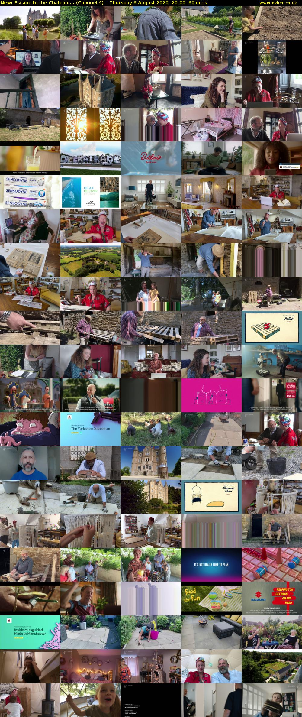 Escape to the Chateau:... (Channel 4) Thursday 6 August 2020 20:00 - 21:00