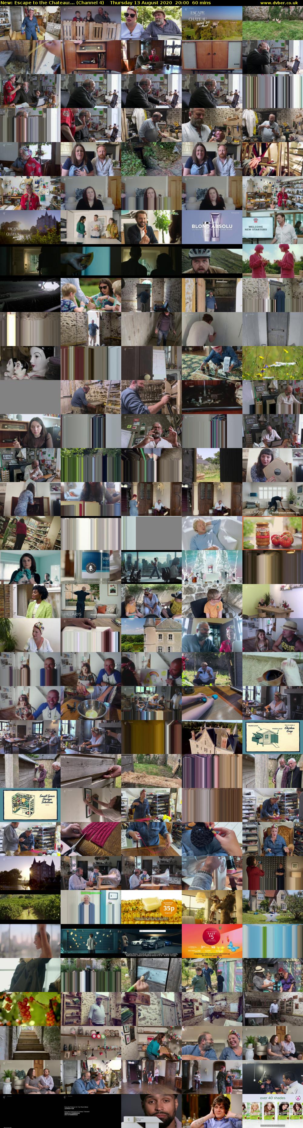 Escape to the Chateau:... (Channel 4) Thursday 13 August 2020 20:00 - 21:00