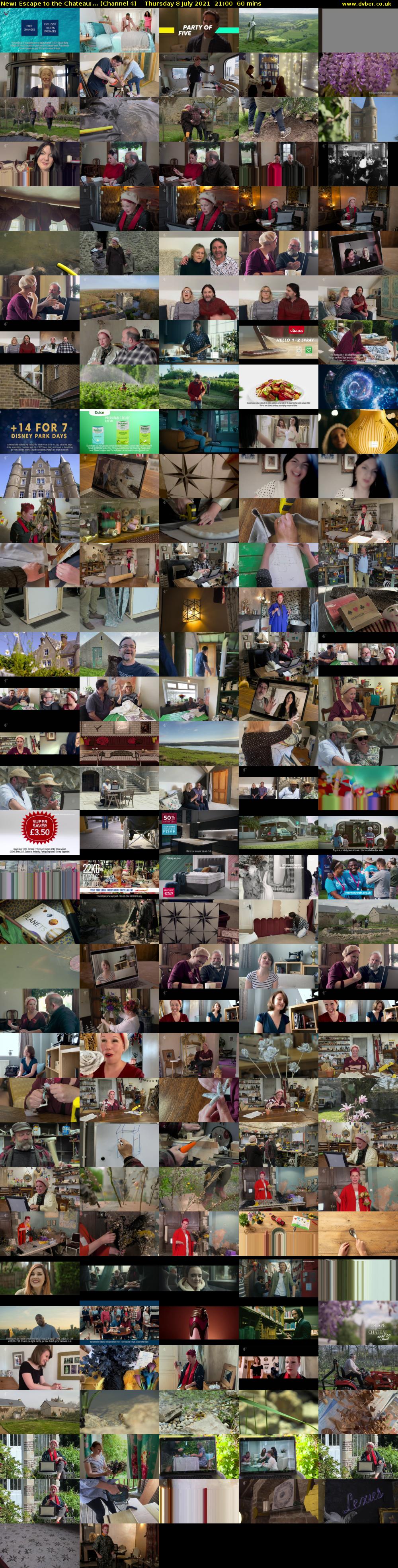 Escape to the Chateau:... (Channel 4) Thursday 8 July 2021 21:00 - 22:00